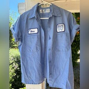 Vintage work type shirt w/ name